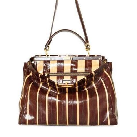 große fendi pequin tasche 70er